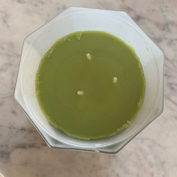 NEW Scentworx by Harry Slatkin Bamboo Leaves 3 wick candle - Picture 2 of 3